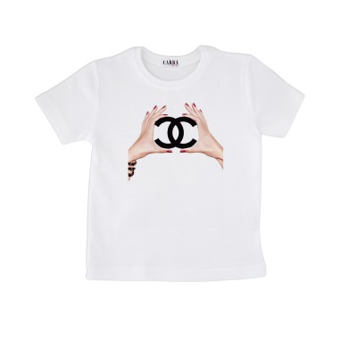 Carra Chanel Hands детска тениска